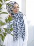 Dounia - Brun Mønstret Hijab