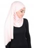 Kaisa - Gammelrosa Praktisk Bumull Hijab