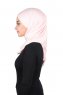 Kaisa - Gammelrosa Praktisk Bumull Hijab