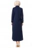Lylah - Marineblå Abaya - Miss Cazibe