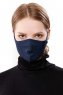 Asli - Marineblå Sport Ansiktsmaske / Ansiktsdeksel