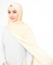 Mellow Buff - Creme Bomull Voile Hijab Sjal InEssence Ayisah 5TA42b