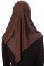 Mia - Brun One-Piece Al Amira Hijab - Ecardin