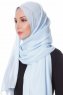 Milana Ljusblå Chiffon Hijab Sehr-i Sal 400130b