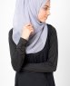 Minimal Grey ljusgrå PolyChiffong Hijab 5RA19b