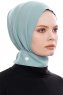 Narin - Mintgrønn Praktisk One Piece Crepe Hijab