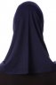 Nehir - Marineblå 2-Piece Al Amira Hijab
