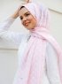 Nesrin - Rosa Mønstret Hijab - Sal Evi