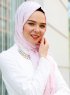 Nesrin - Rosa Mønstret Hijab - Sal Evi