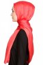 Nuray - Glansig Mörkrosa Hijab 8A11c