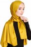 Nuray Glansig Olivgrön Hijab 8A14d