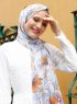 Pariza - Sennepsgul Mønstret Hijab