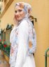 Pariza - Sennepsgul Mønstret Hijab