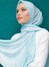 Pariza - Lysegrønn Mønstret Hijab