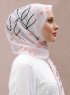 Pariza - Gammelrosa Mønstret Hijab