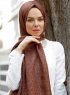 Pareesa - Brun Mønstret Hijab - Sal Evi
