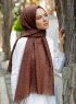 Pareesa - Brun Mønstret Hijab - Sal Evi