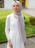 Pareesa - Taupe Mønstret Hijab - Sal Evi