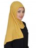 Pia Senapsgul Praktisk Hijab Sjal Ayse Turban 324112b