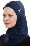 Pinar - Marineblå Sport Hijab - Ecardin