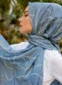 Pola - Grå Mønstret Hijab - Sal Evi