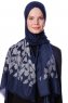 Roshan - Marineblå Hijab - Özsoy