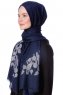 Roshan - Marineblå Hijab - Özsoy