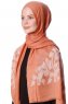Roshan - Mursteinsrød Hijab - Özsoy