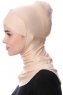 Safiye - Beige Ninja Undersjal - Ecardin