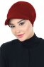 Sandra - Bordeaux Bomull Turban - Ayse Turban