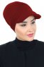 Sandra - Bordeaux Bomull Turban - Ayse Turban