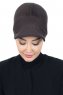 Sandra - Brun Bomull Turban - Ayse Turban