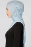 Seda Ljusblå Jersey Hijab Sjal Ecardin 200230c