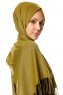 Selin - Olivengrønn Pashmina Hijab - Özsoy
