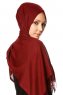 Selin - Burgunder Pashmina Hijab - Özsoy