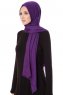 Selma - Deep Violet Hijab - Gülsoy