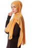 Selma - Mørk Gold Hijab - Gülsoy