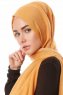 Selma - Mørk Gold Hijab - Gülsoy
