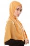 Selma - Mørk Gold Hijab - Gülsoy