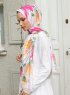 Yumna - Gammelrosa Mønstret Hijab