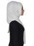 Sofia - Creme Praktisk Bumull Hijab