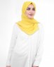 Sulphur Guld Georgette Hijab 5XA44c