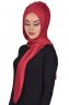 Tamara - Bordeaux Praktisk Bumull Hijab