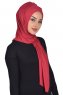 Tamara - Bordeaux Praktisk Bumull Hijab