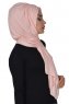 Tamara - Gammelrosa Praktisk Bumull Hijab