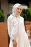 Warda - Mønstret Hijab - Sal Evi