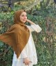 Zahra - Kamelbrun Crepe Hijab - Mirach