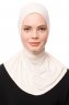 Zeliha - Lys Beige Praktisk Viskos Hijab