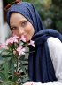 Malika - Marineblå Hijab - Sal Evi