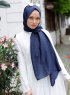 Malika - Marineblå Hijab - Sal Evi